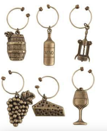 Vineyard Wine Charms